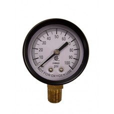 Simmons 1305 100 PSI 1/4" Well Pump Water Pressure Gauge - B00M7WKOOG